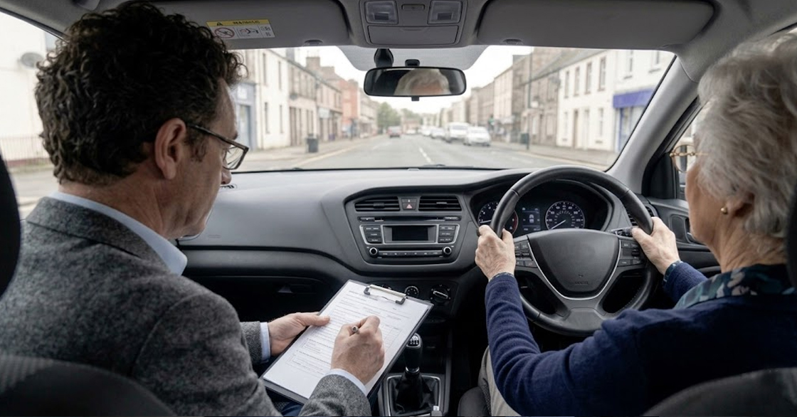 Auditory or Visual Sensory Loss driving assessment